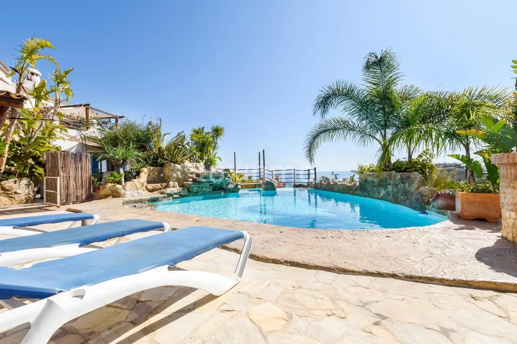 Piscine - Detached House with Sea Views in El Campello