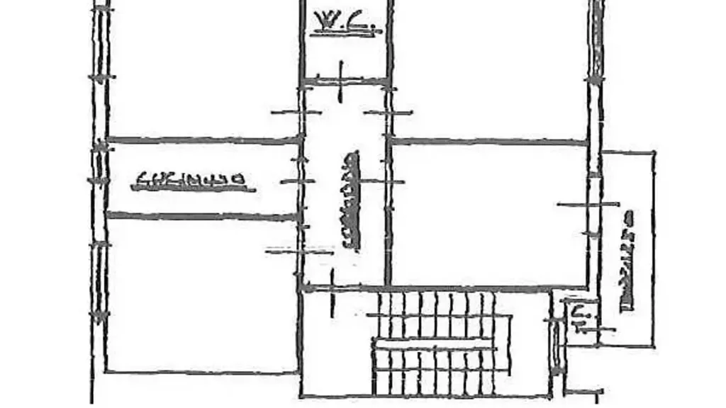 Plan - Completely Reworked Apartment in Certaldo