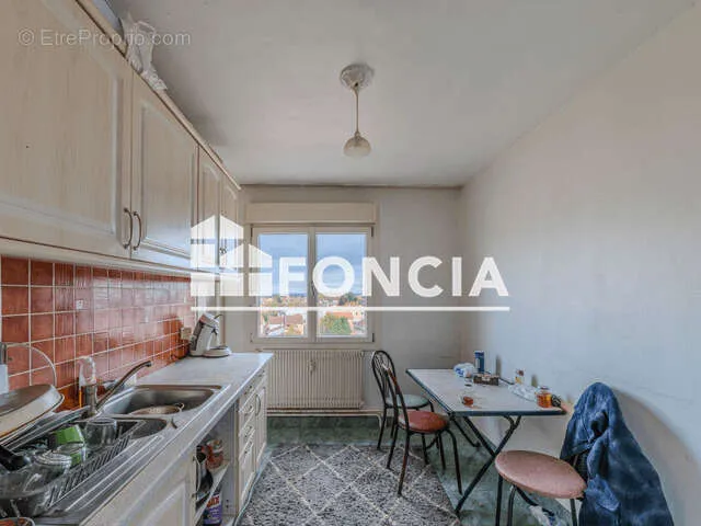 Cuisine - T3 Lumineux avec Balcon à Roanne