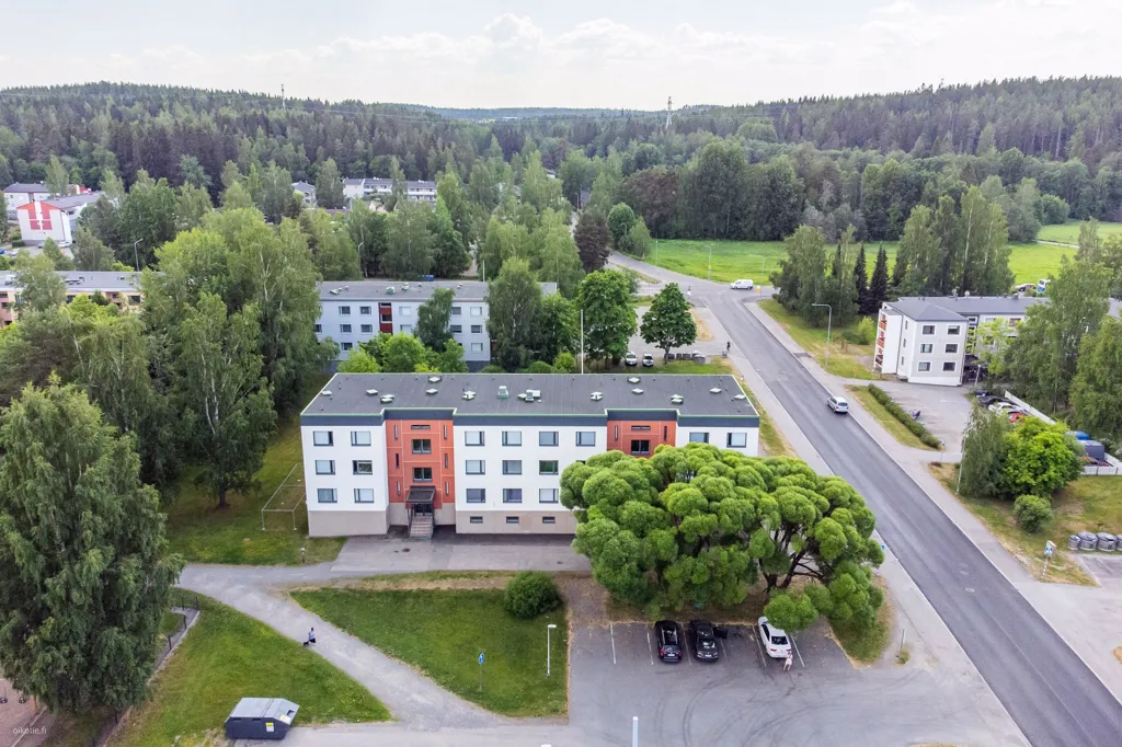Vue aérienne - Two-Bedroom Apartment with Balcony in Kaukajärvi