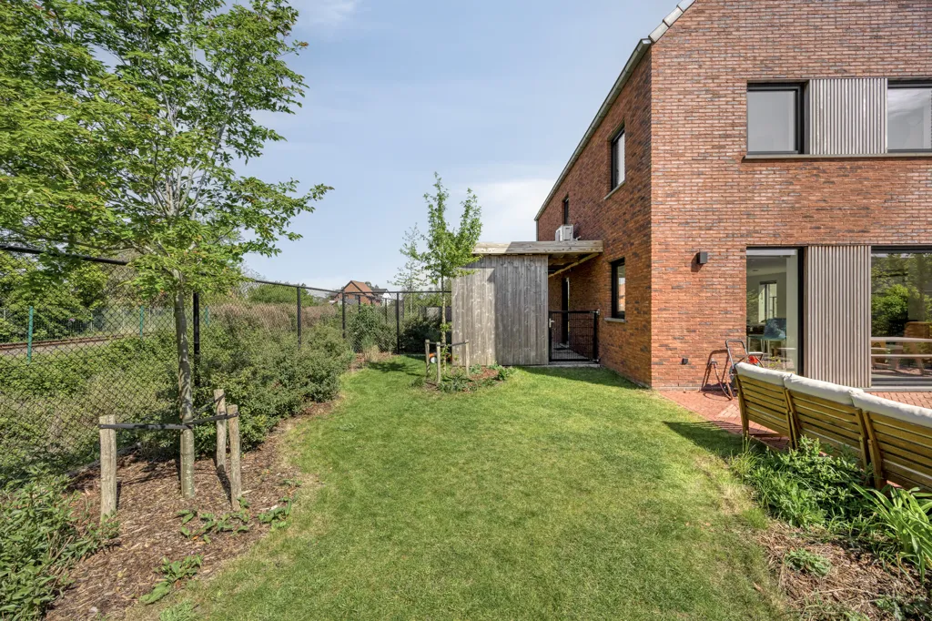 Jardin - Maison à Adegem avec Jardin