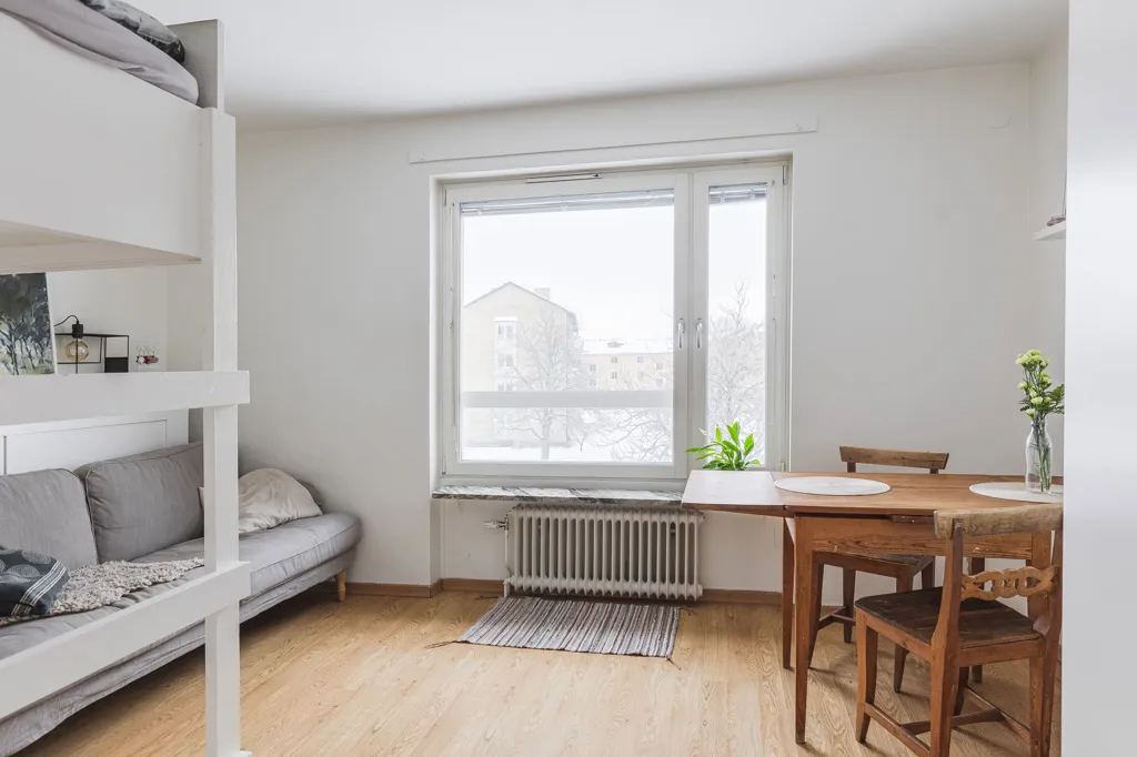 Elutuba - Efficient Apartment with Inner Garden in Uppsala