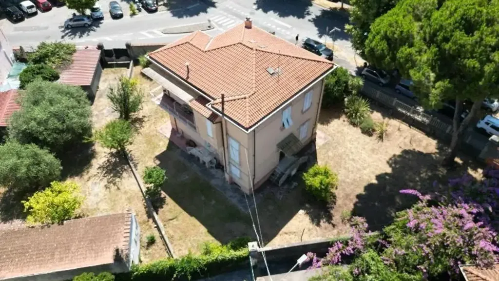 Vue aérienne - Historic Villa with Private Garden in Massa