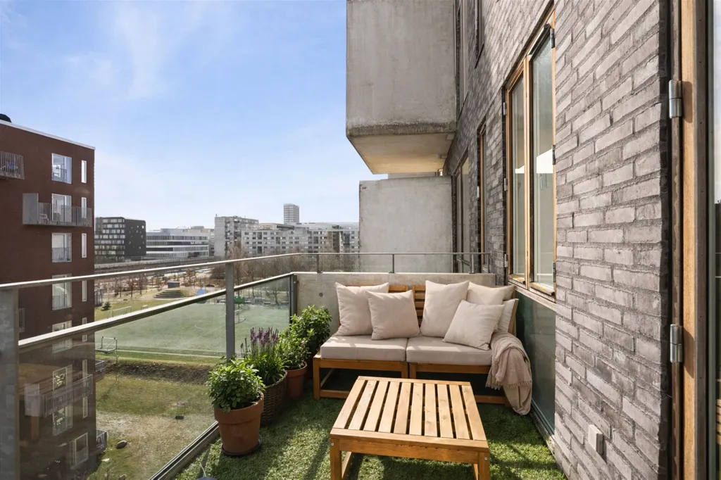 Balcon - Appartement 4 pièces à København S