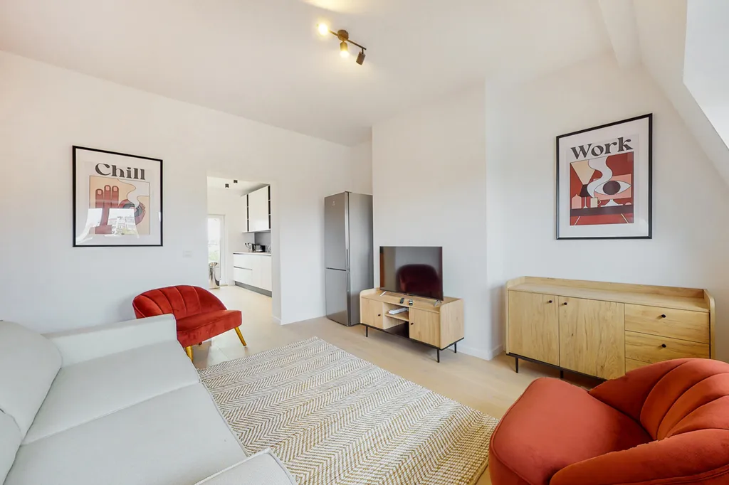Séjour - Appartement 6 chambres à Schaerbeek