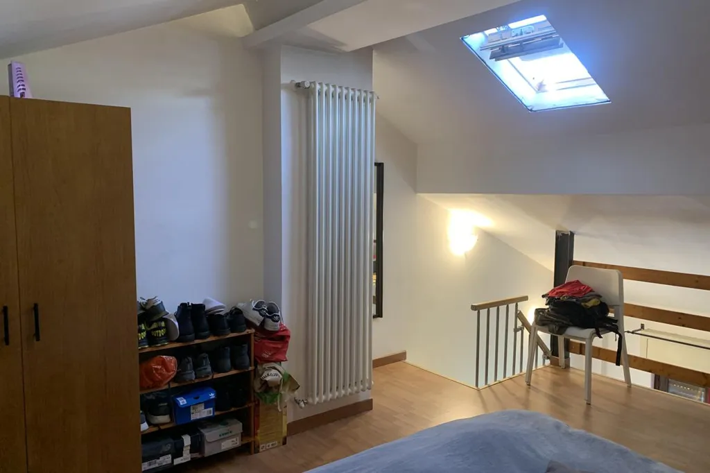 Bedrooms - Duplex Apartment with Balcony in Monza