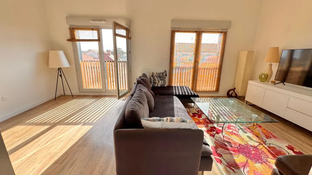 Séjour - Appartement Triplex avec Terrasse en Centre-Ville