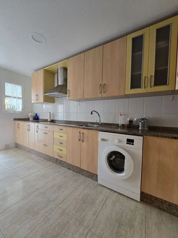 Köök - Furnished Flat with Balcony in El Ranero