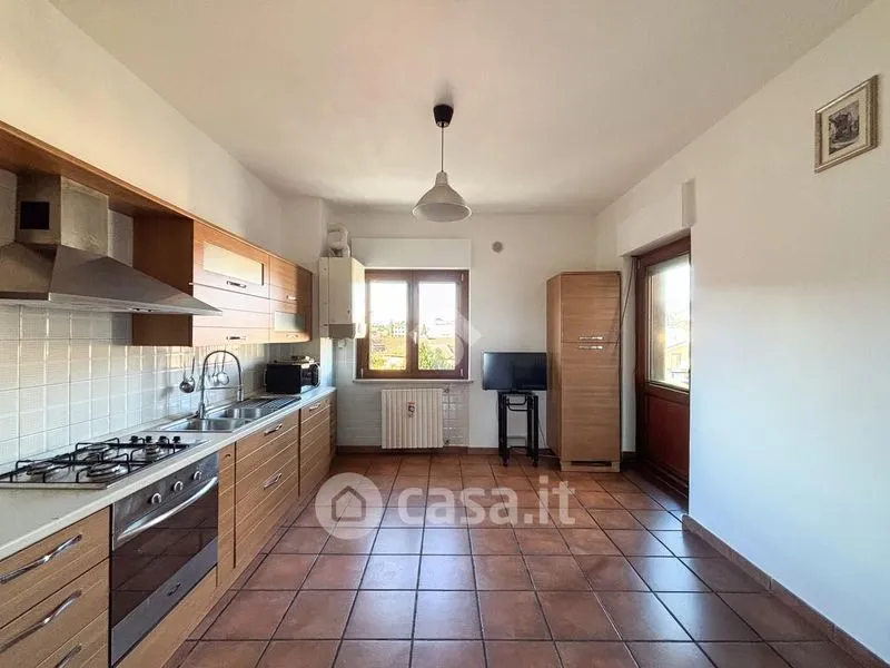 Kitchen - Apartment with Balcony in Strinella Alta, L'Aquila