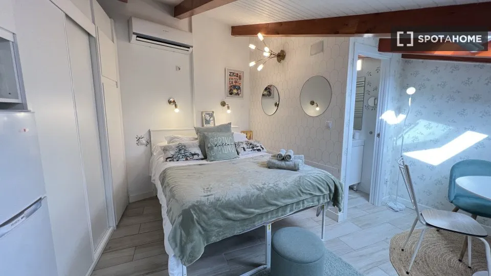 Chambres - Furnished Studio in Universidad, Madrid