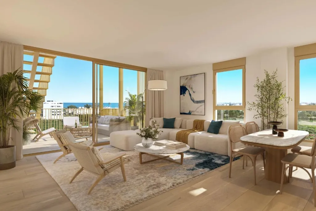 Séjour - Sustainable Apartment with Terrace in El Verger