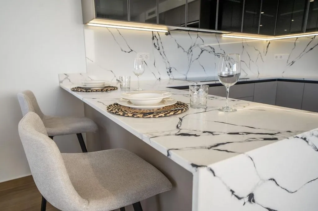 Cuisine - Contemporary Villa with Private Pool in Algorfa