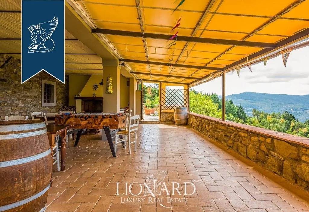 Terrasse - Historical Farmhouse with Pool in Dicomano