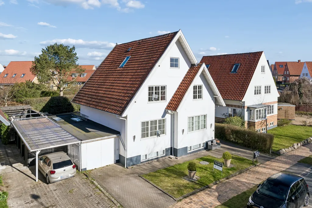 Aerial - Light-Filled Apartment with Balcony in Odense M