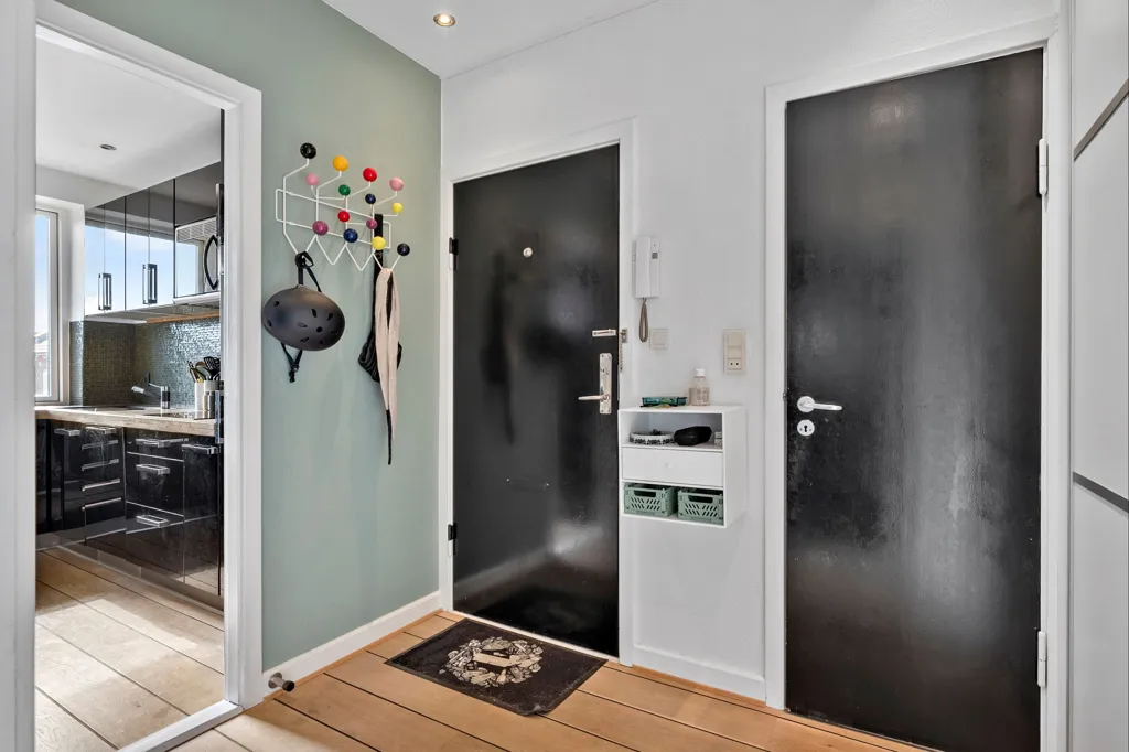 Entrée - Apartment with Balcony in Central Viborg