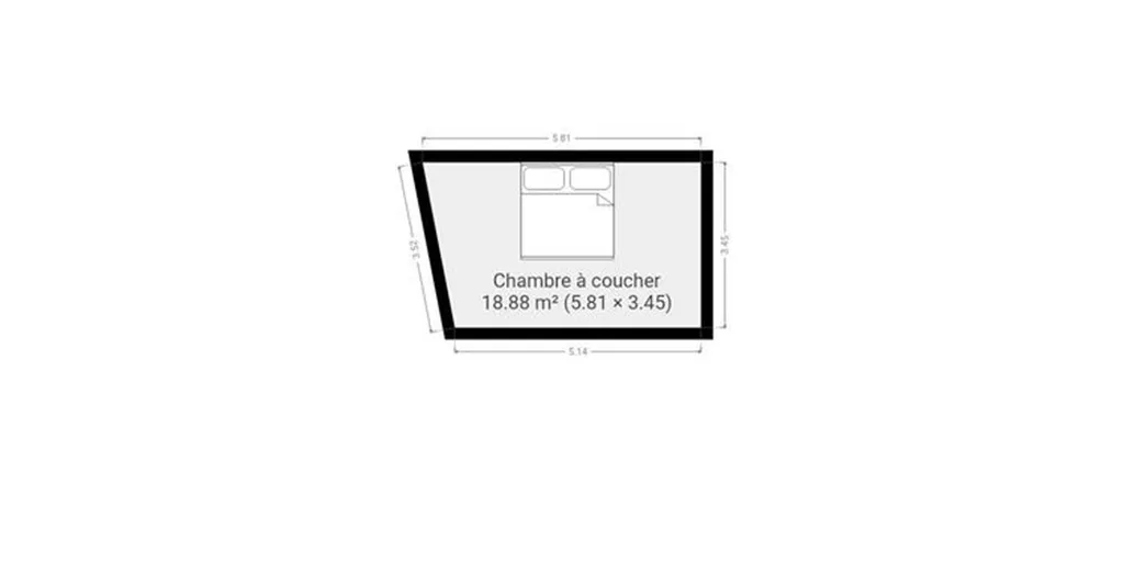 Plan - Maison rénovée avec terrasse à Baisy-Thy