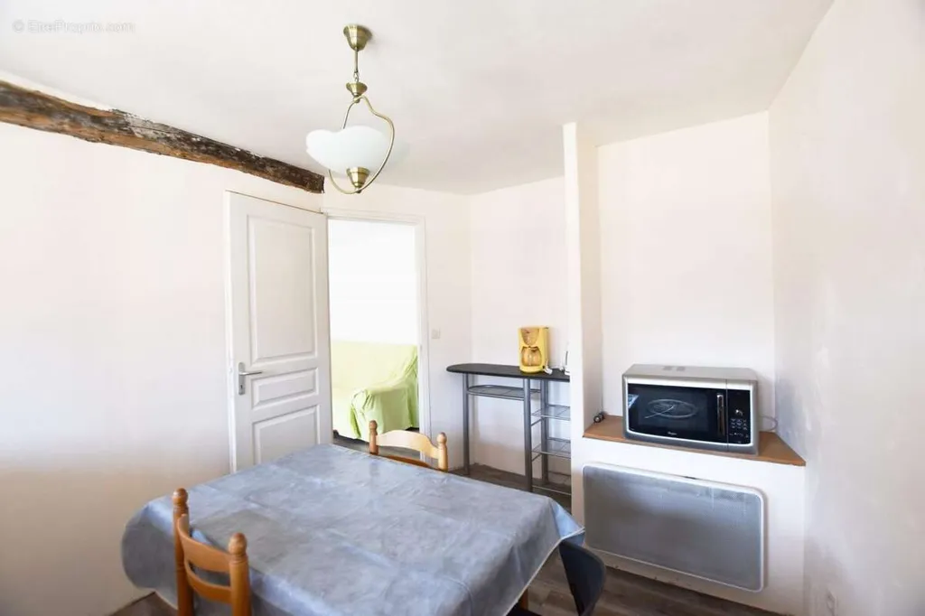 Salle à manger - Maison de village avec terrasse à Chamborigaud