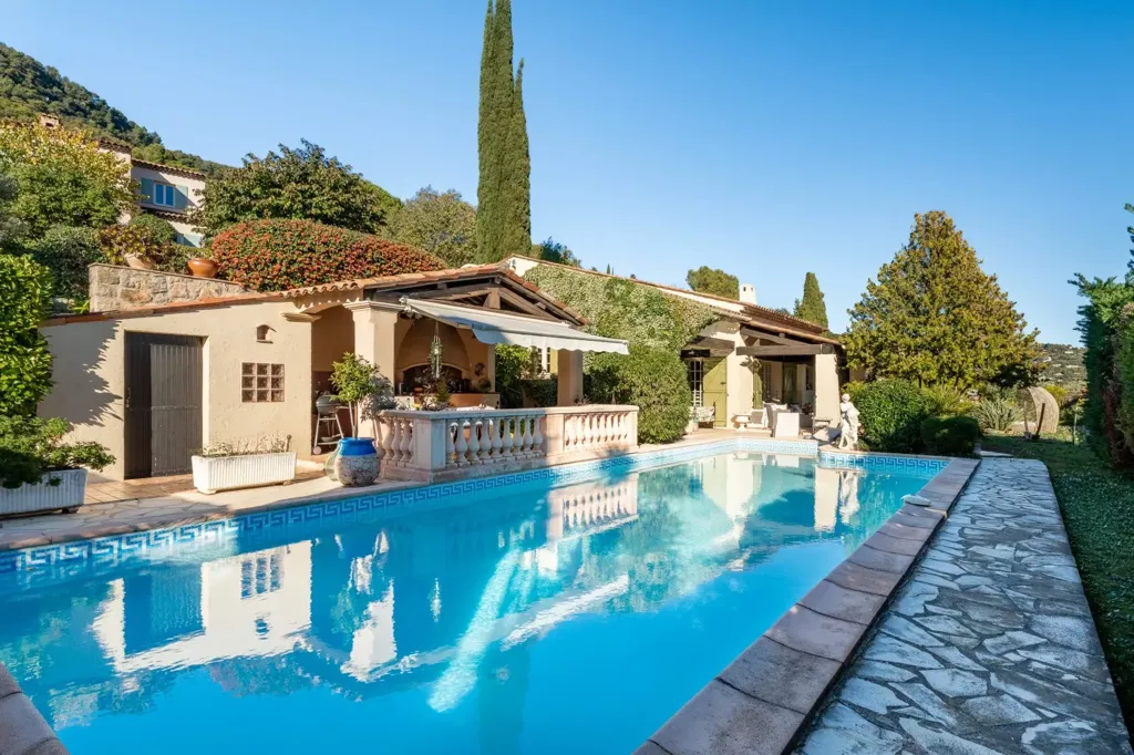 Pool - Villa with Sea View in Grasse