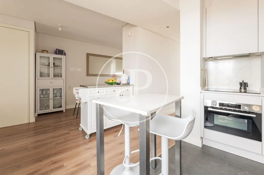 Cucina - Penthouse with 360° Views in Madrid