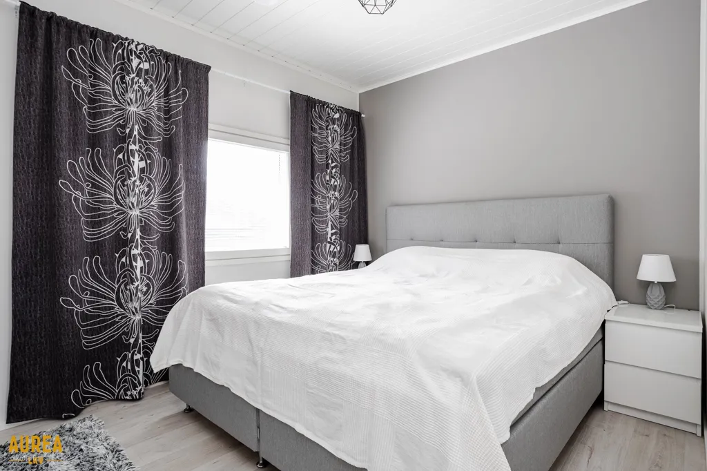 Bedrooms - Modern Apartment with Sea View in Oulu