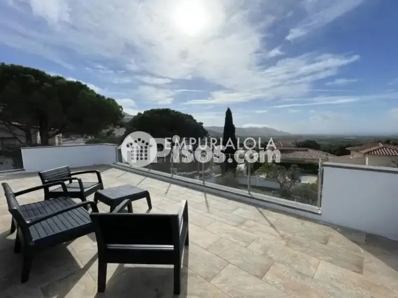 Terrasse - Chalet with Private Pool in Carrer de Navarra