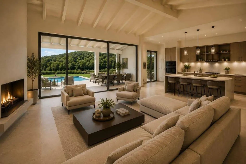 Séjour - Luxury Villa with Private Garden in Perugia