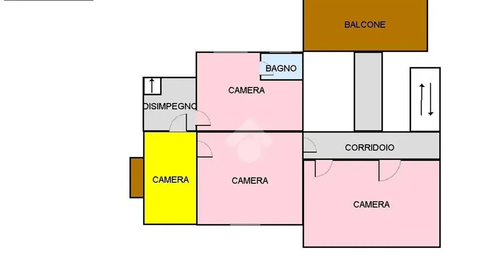 Plan - Character House with Panoramic Terrace in San Martino