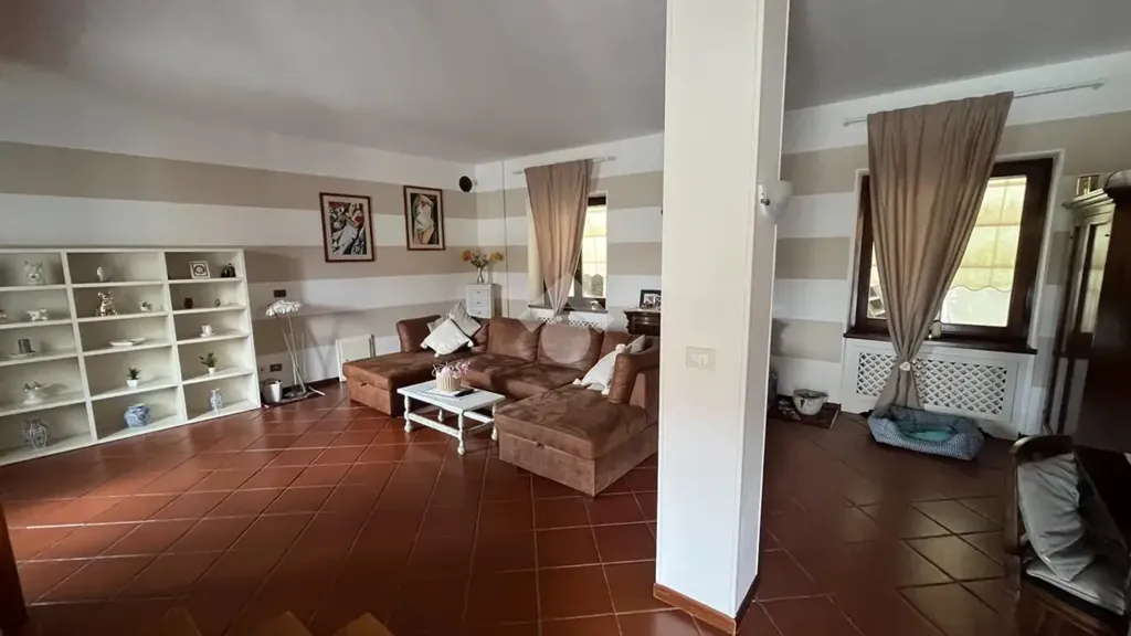 Séjour - Independent House with Balcony in Samone