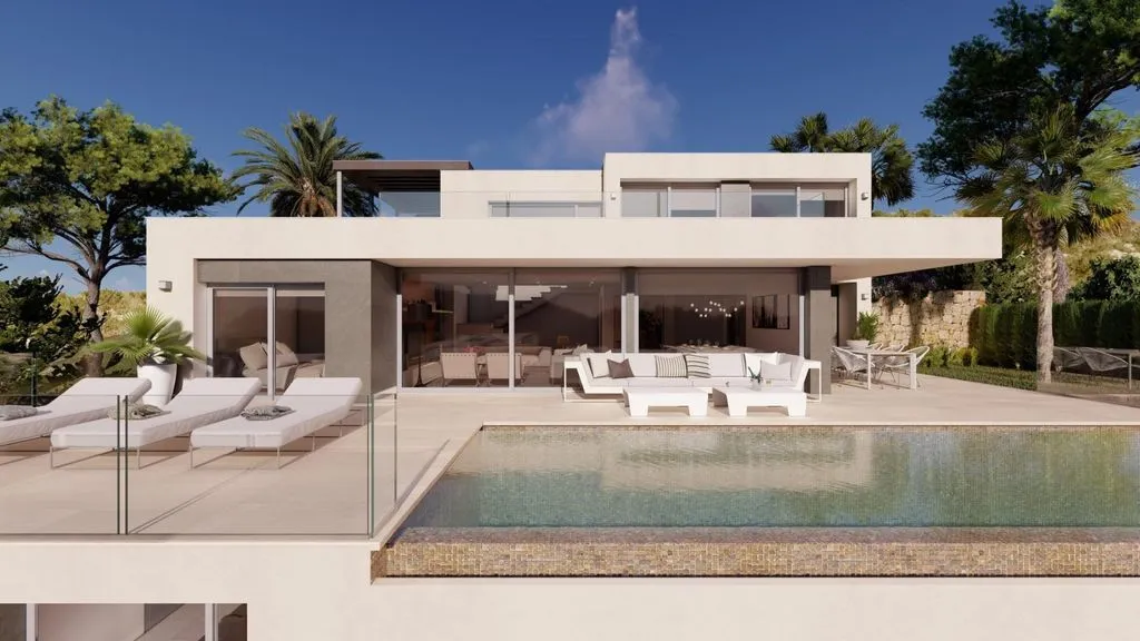 Piscine - Luxury Villa with Sea View in Benitachell