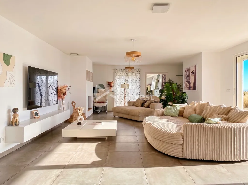 Soggiorno - Luxury Villa with Pool in Saint-Aunès