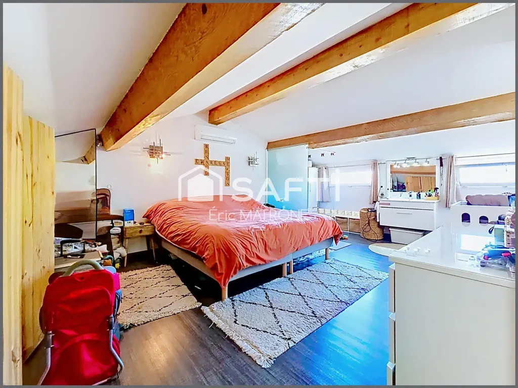 Bedrooms - Charming Maison with Garden in Marseille 11th
