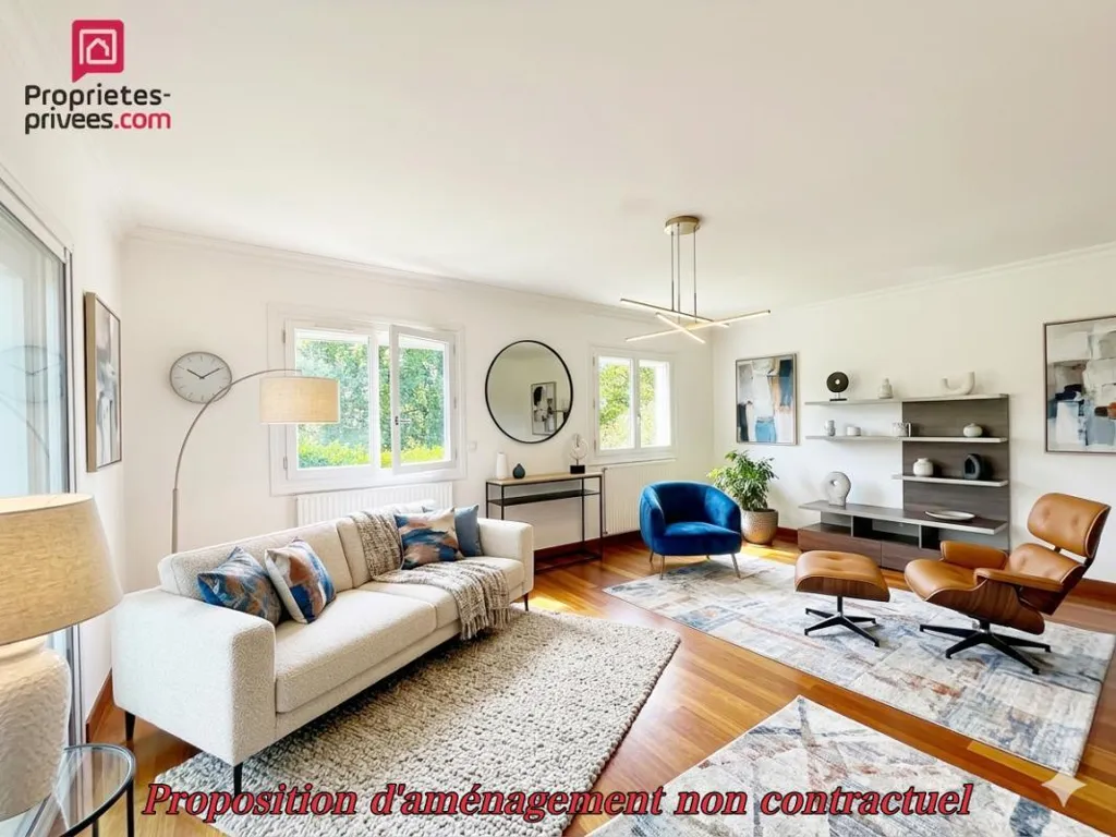 Séjour - Maison Luxueuse avec Piscine à Latresne