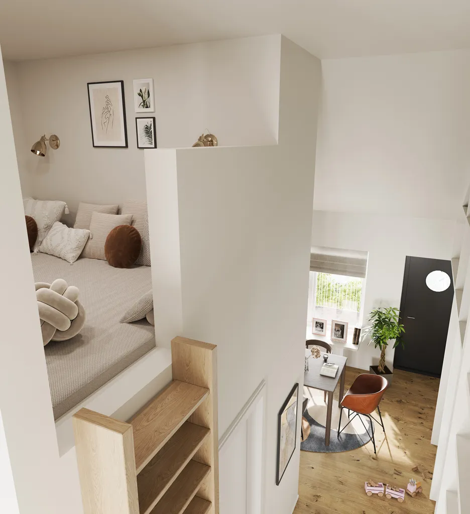 Chambres - Row House with Large Windows in Travbyen
