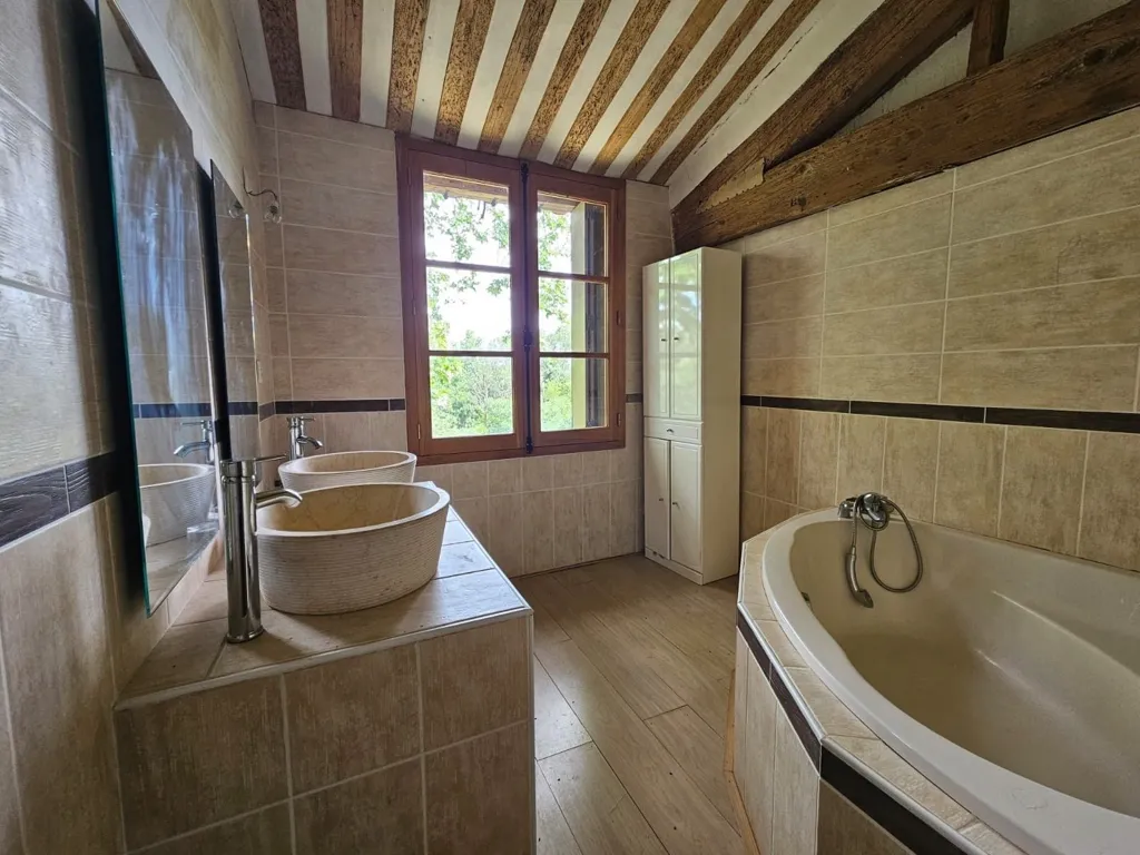 Salles de bain - Manoir avec Parc de 5 Hectares près de Perpignan