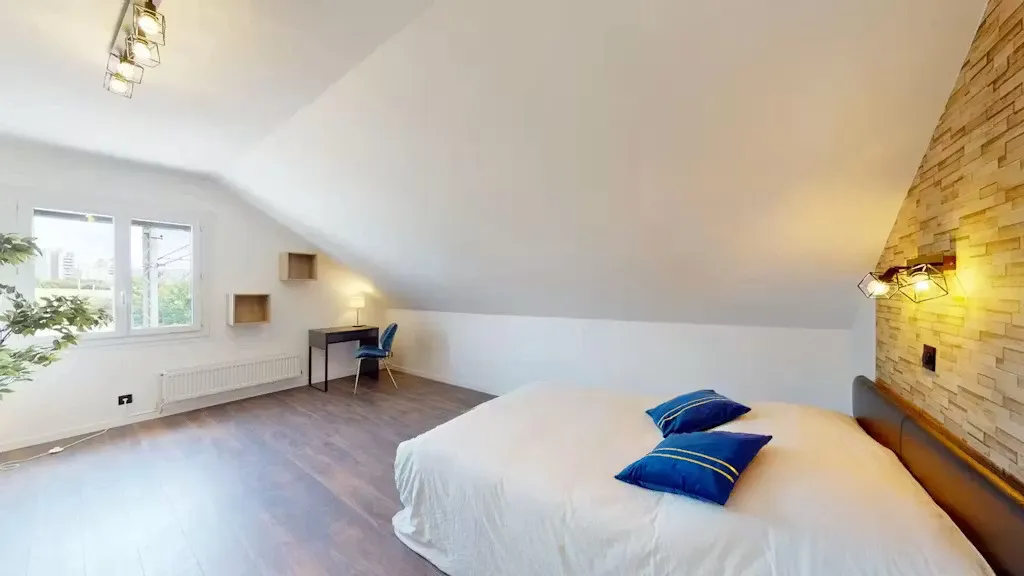 Chambres - Appartement Meublé à Le Petit-Quevilly