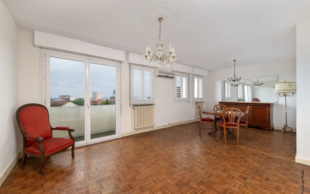 Salle à manger - Appartement T4 avec Vue Imprenable à Toulouse