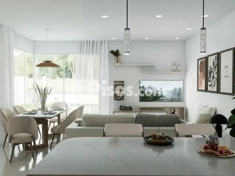 Dining Room - Modern Chalet with Private Pool in Los Alcázares
