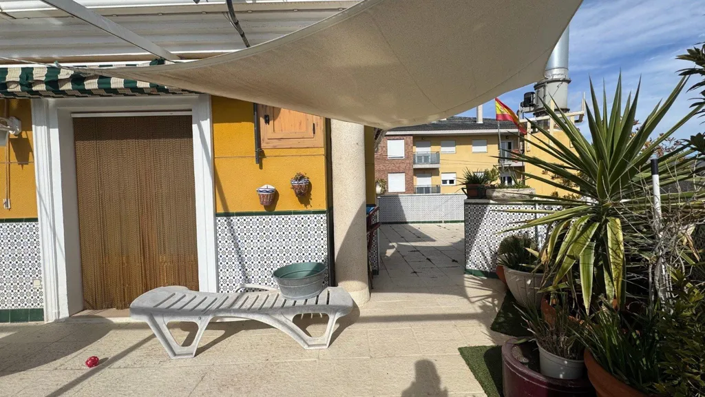 Terrass - Chalet with Pool in Sax
