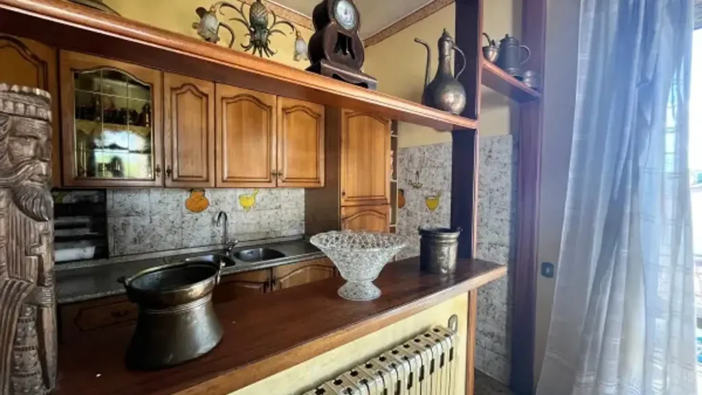 Köök - Villa with Private Garden in Vasanello