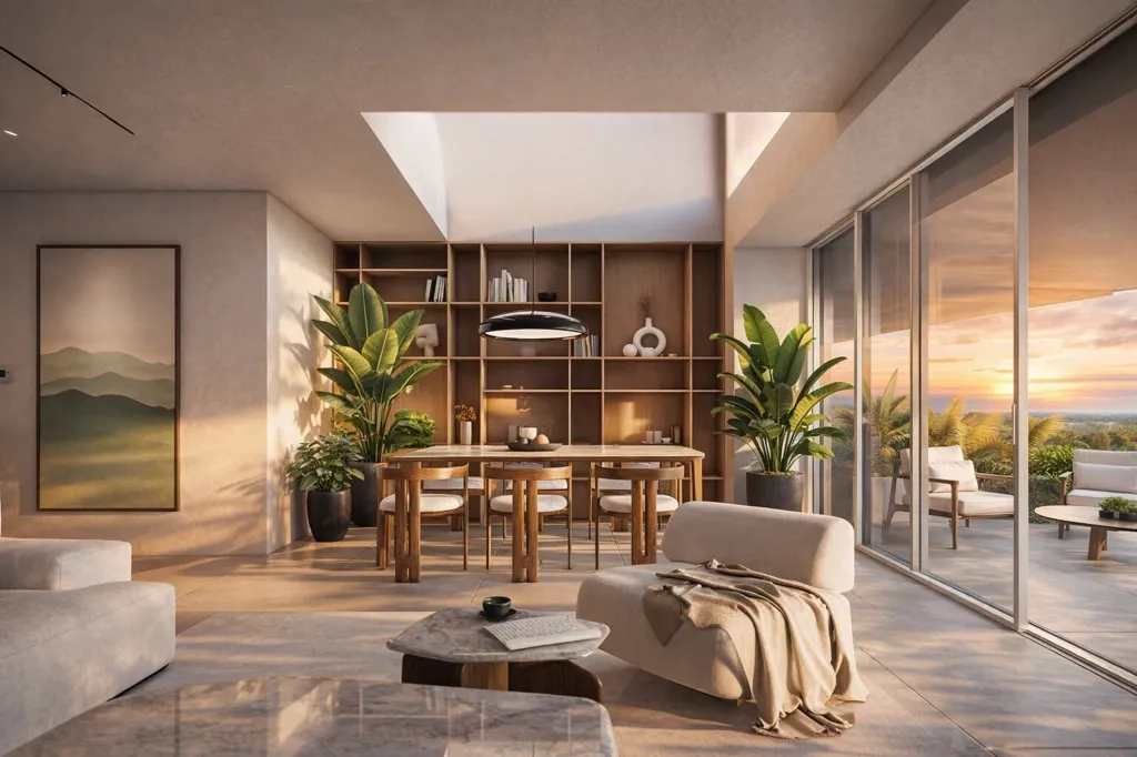 Soggiorno - Modern Penthouse with Pool in Glyfada