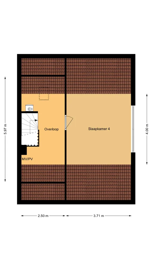 Plaan - End-Terrace House with Garden in Gouda