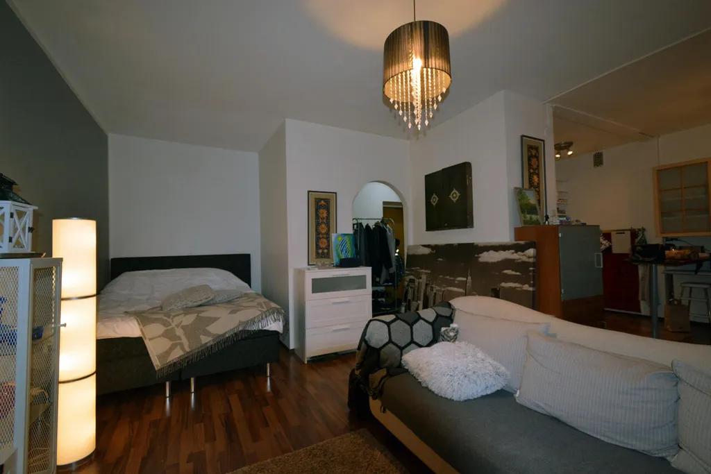 Séjour - Spacious Studio with Balcony in Oulu