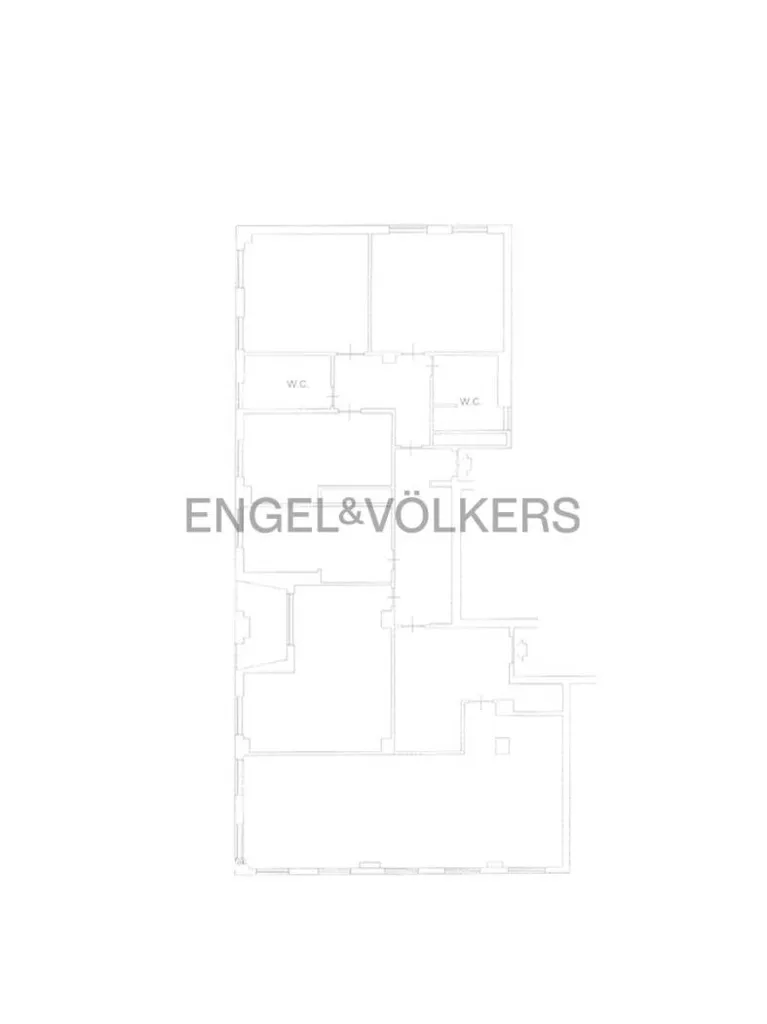 Planimetria - Luxury Offices with Panoramic View in Rome