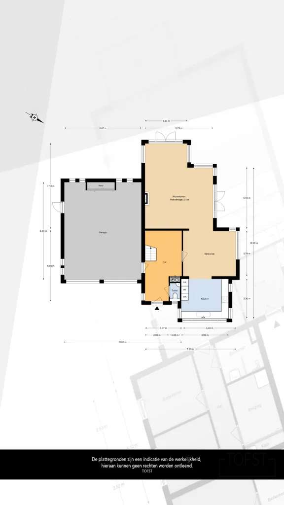 Planimetria - Villa with Private Marina in Kwintsheul