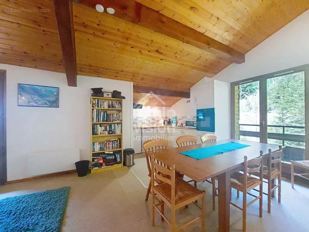 Salle à manger - Appartement Duplex avec Balcon à Châtel, Portes du Soleil