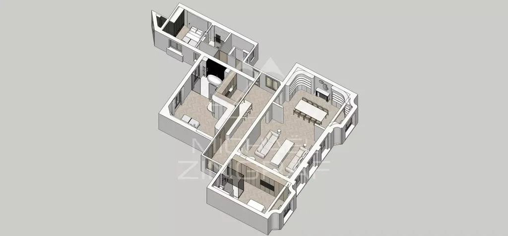Plaan - Luxury Apartment with Eiffel Tower View in Paris