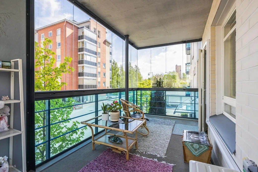 Balcone - 2-Bedroom Apartment with Sauna in Karjaranta