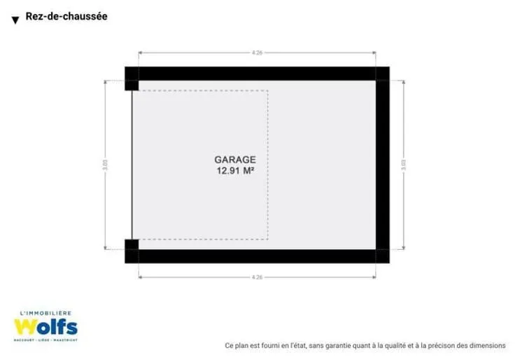 Floor Plan - Bright Flat with Private Garden in Detached Setting