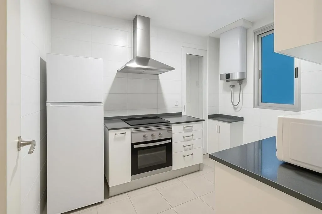 Cucina - Luxury Flat with Balcony in Valencia Centre