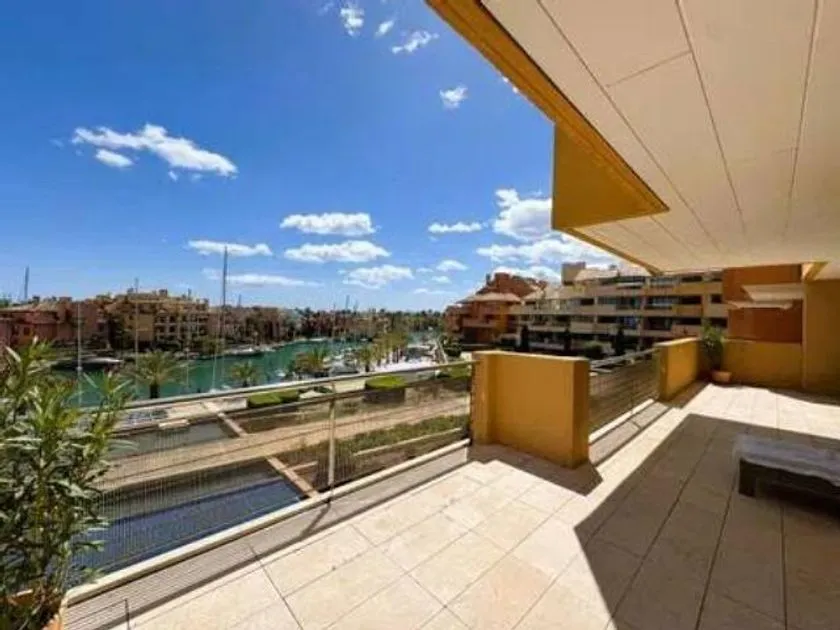 Terrace - Apartment with Sea View in Sotogrande Marina